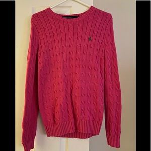 Used Pink Polo Sweater